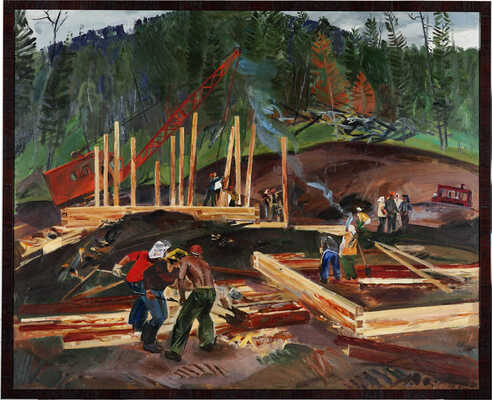 Жемерикин Вячеслав Фёдорович.  Строители